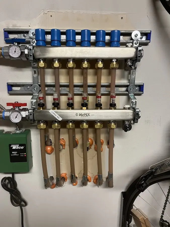 Plumber performing Leak Detection at a residential property in Newman