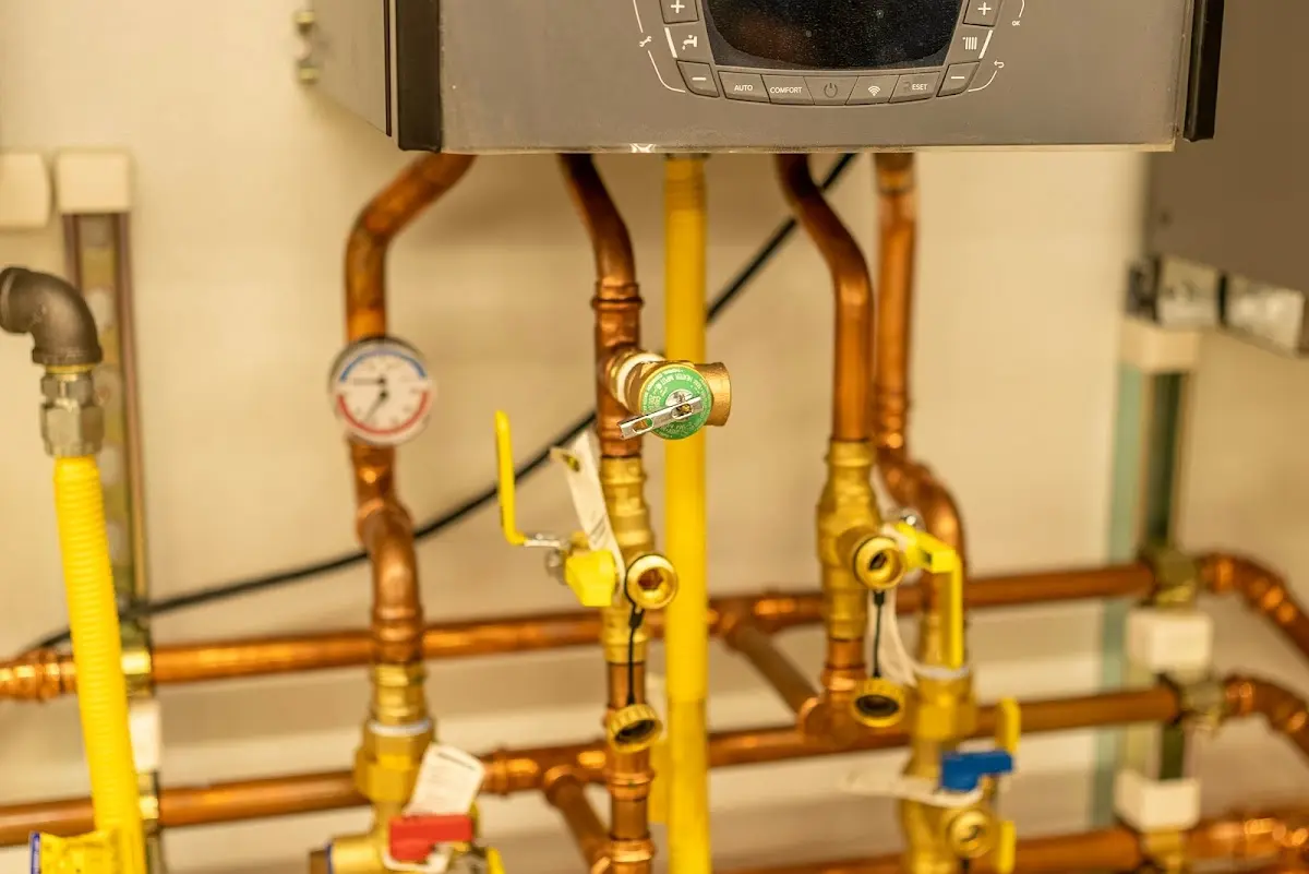 Licensed technician providing Backflow Prevention for a homeowner in Newman